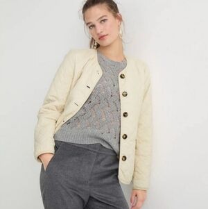 J. Crew Signature Quilted Puffer Jacket